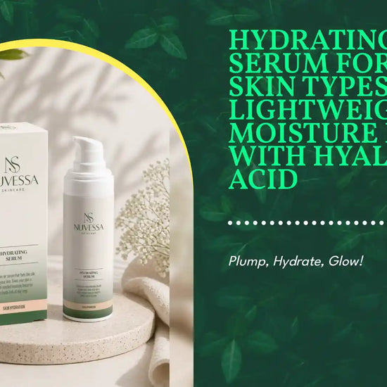 Hydrating Serum for All Skin Types | Lightweight Moisture Boost with Hyaluronic Acid by@Outfy