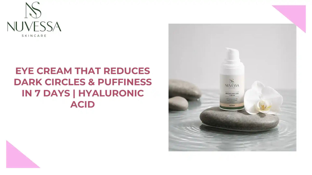 Eye Cream That Reduces Dark Circles &amp; Puffiness in 7 Days | Hyaluronic Acid by@Outfy